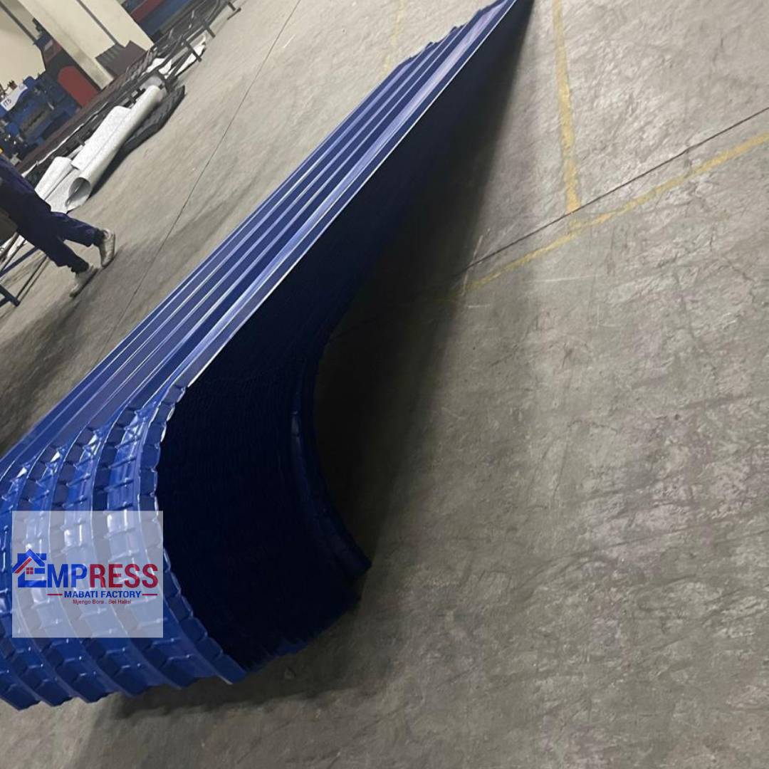 Blue Glossy Finish Box Profile IT/4 Mabati