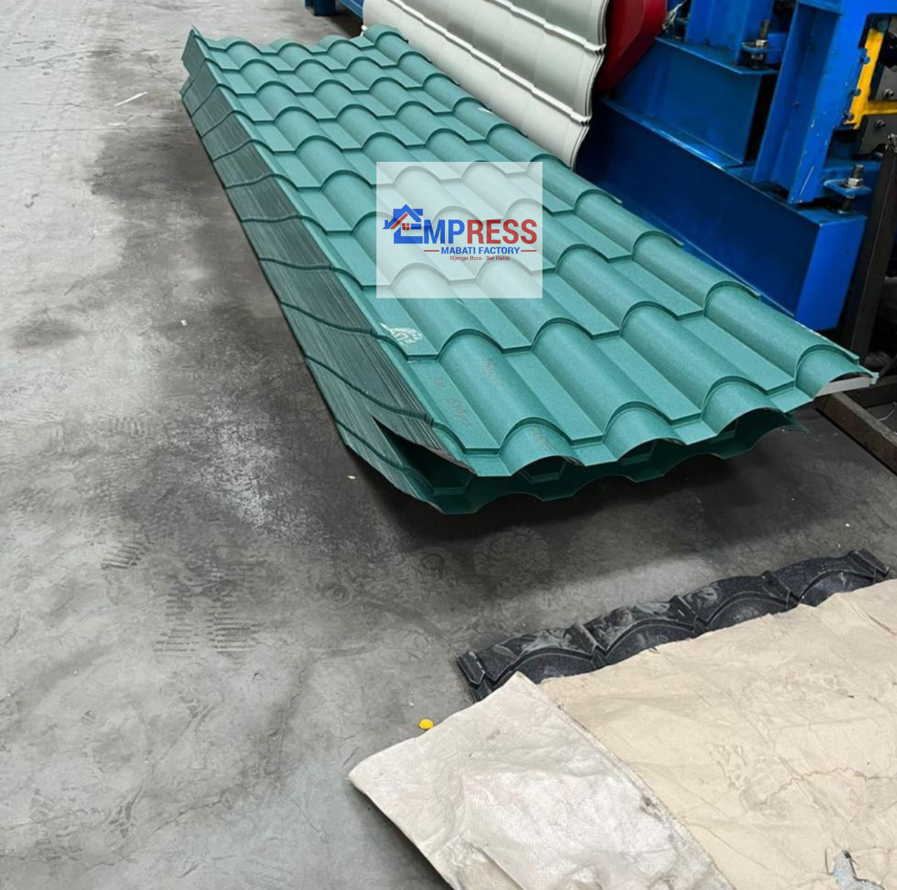 Green Matte Finish Classic Tile Mabati - Premium Mabati Kenya