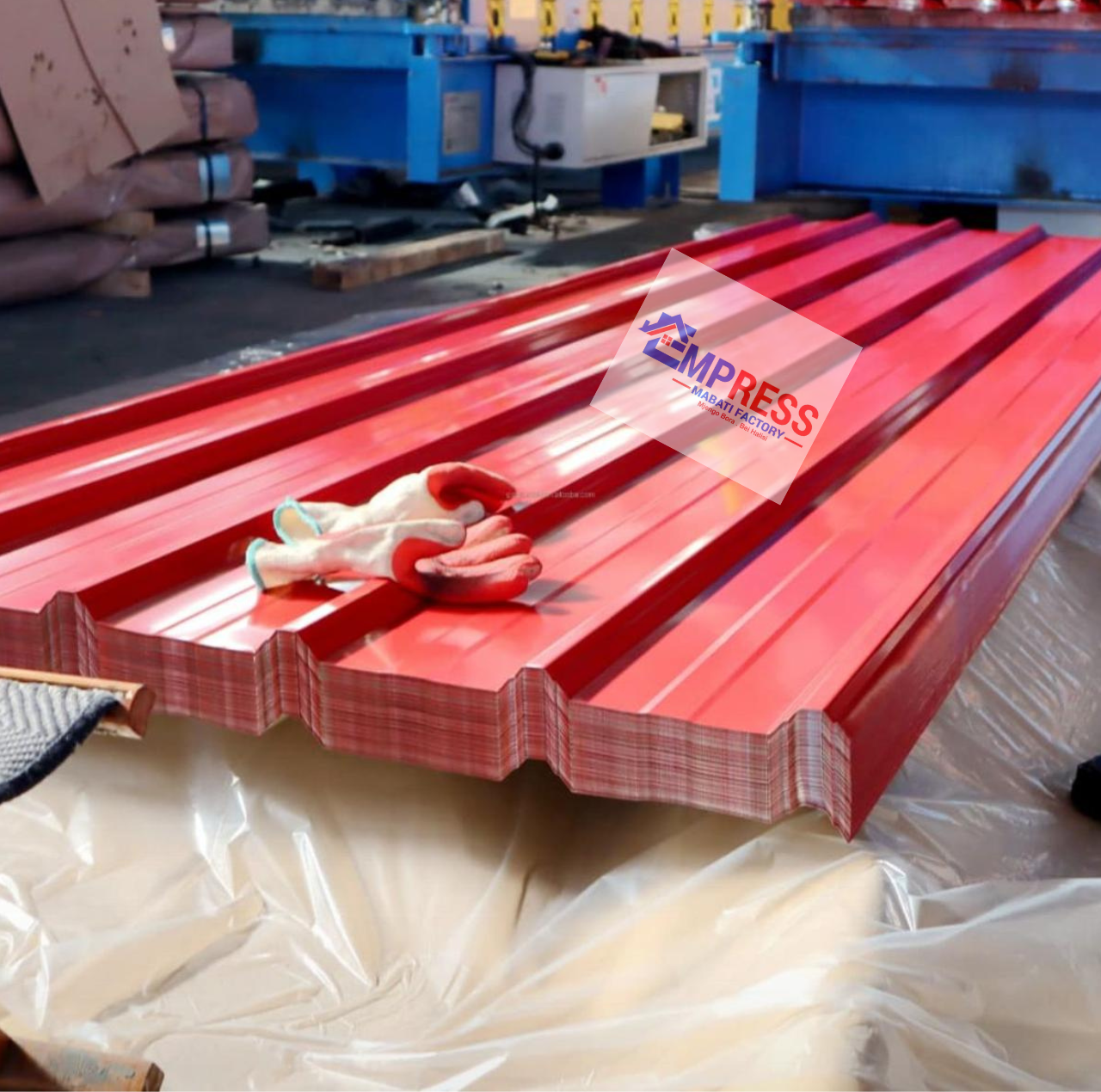Box Profile IT/5 Masaai Red Glossy Finish