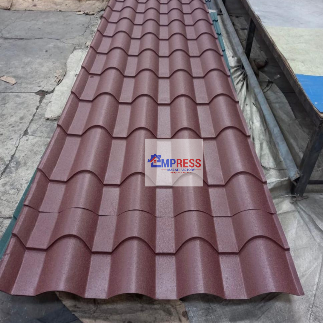 Brick Red Matte Finish Classic Tile Mabati - Premium Mabati Kenya