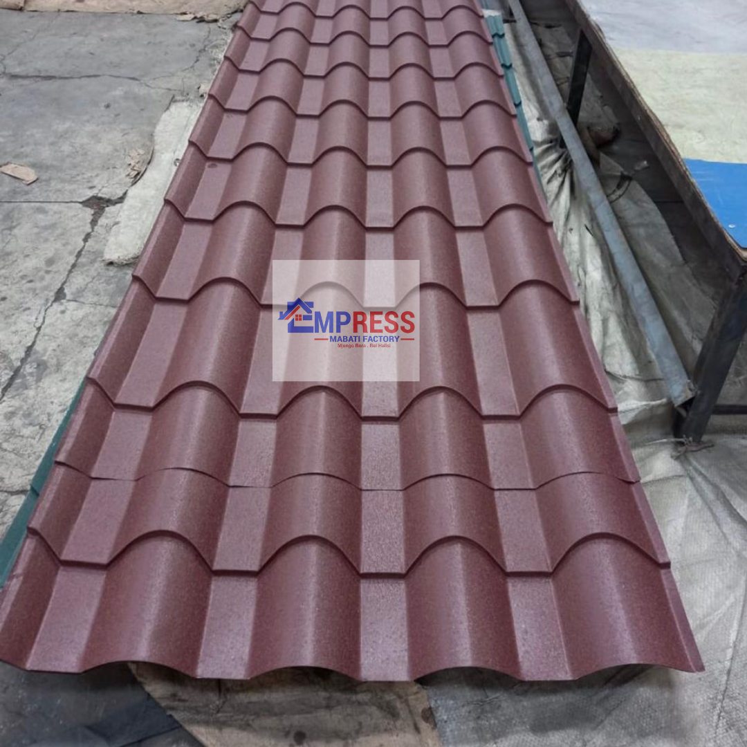 Brick Red Matte Finish Classic Tile Mabati - Premium Mabati Kenya