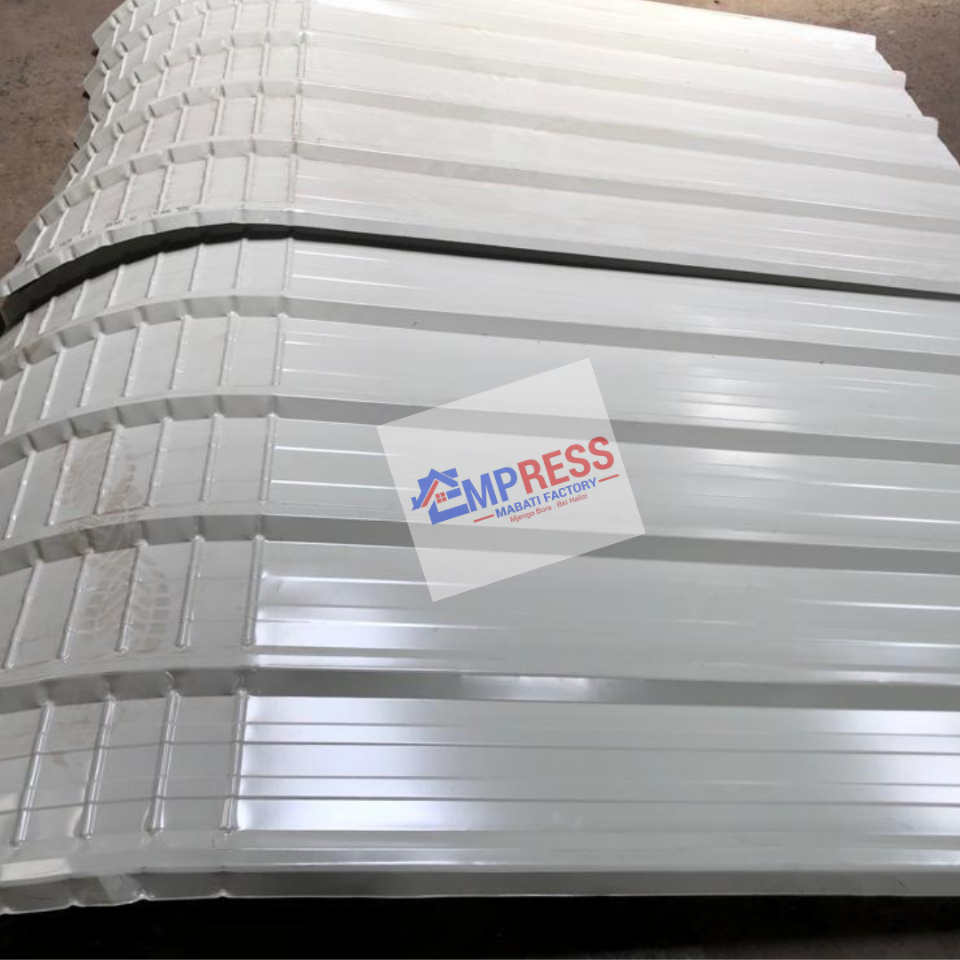 Grey White Glossy Finish Box Profile IT/5 Mabati