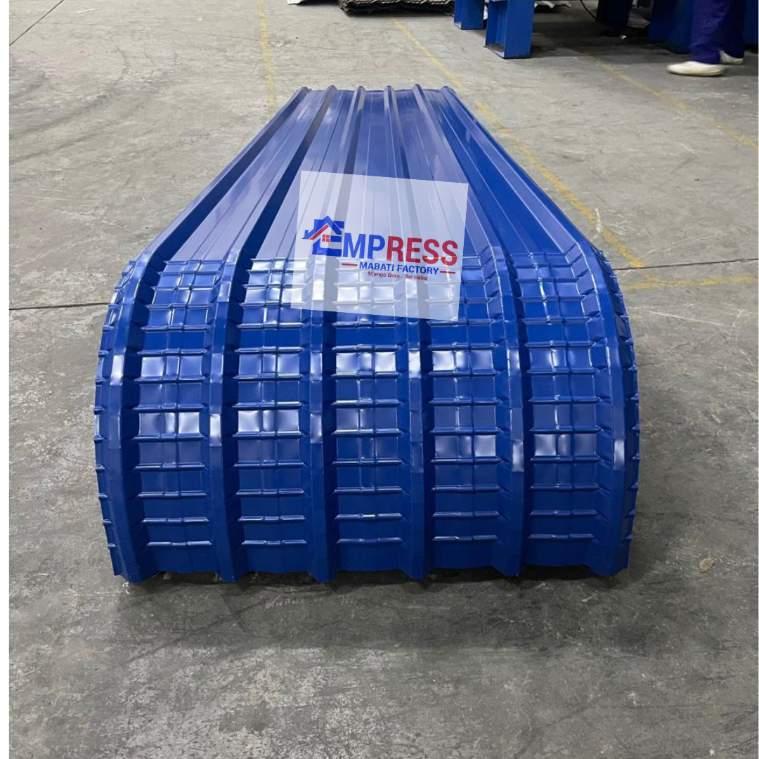 Blue Glossy Finish Box Profile IT/4 Mabati
