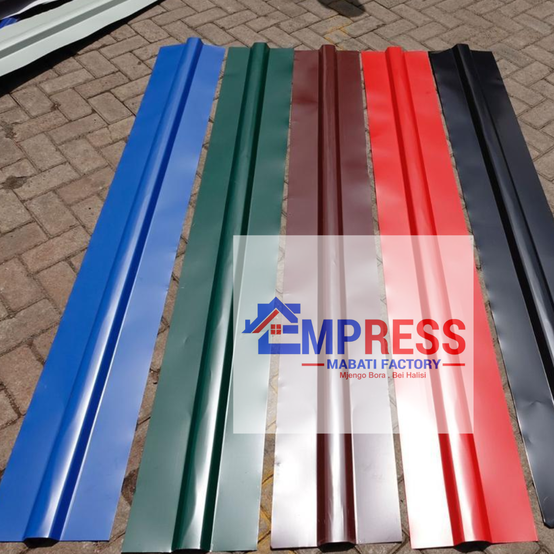 Roofing Ridges – Box Profile / E-Corrugate – 30 Gauge